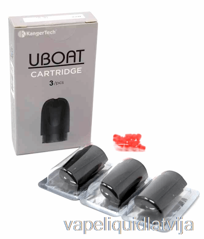 Kanger Uboat Nomaiņas Pod Kasetnes 1.5ohm Spoles (iepakojumā 3) Vape šķidrums